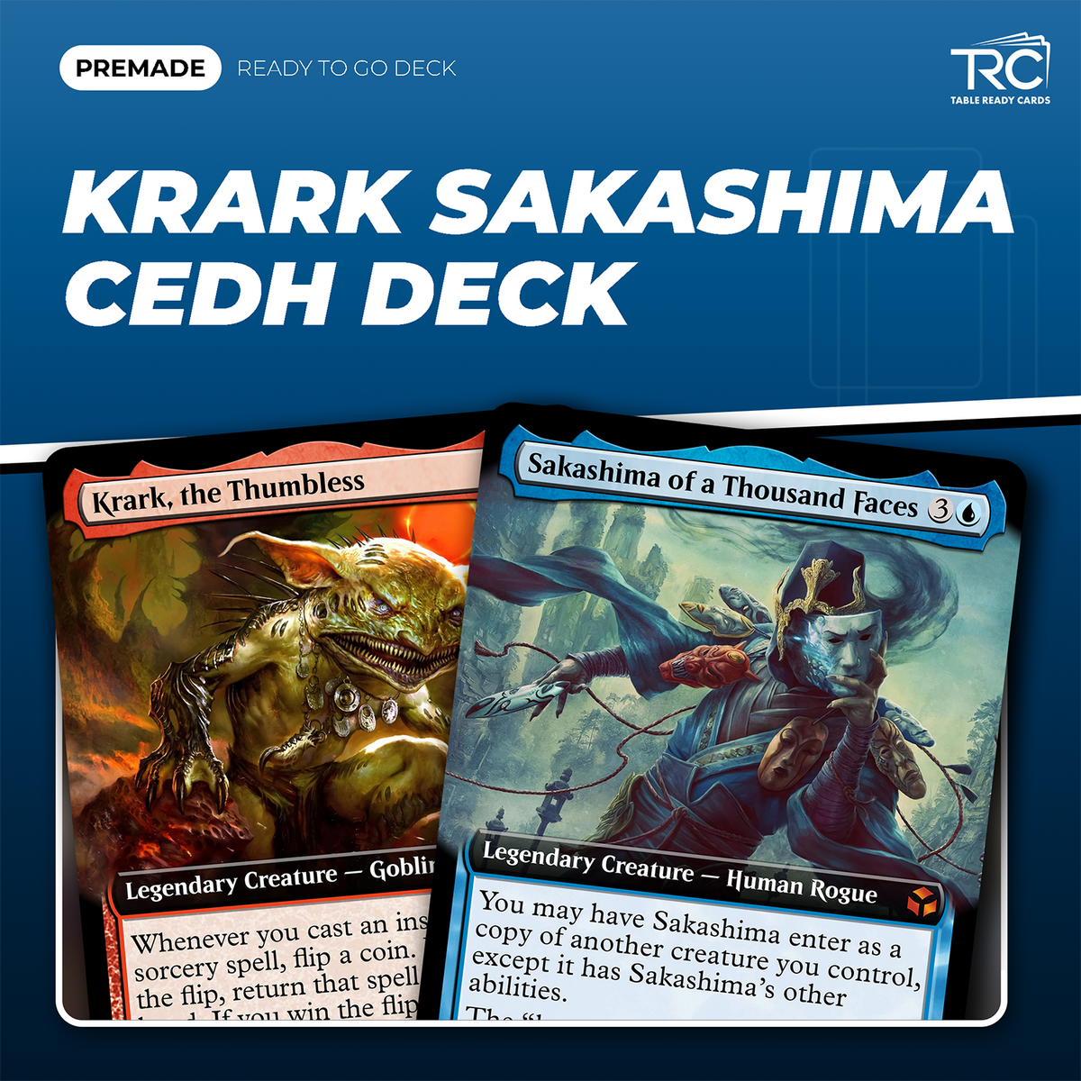 Krark Sakashima cEDH Deck