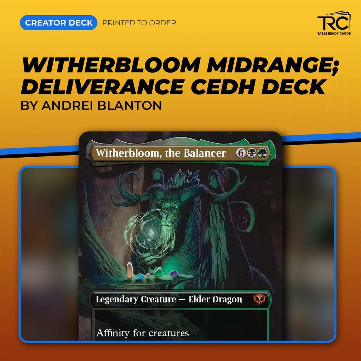 Witherbloom Midrange; Deliverance by Andrei Blanton